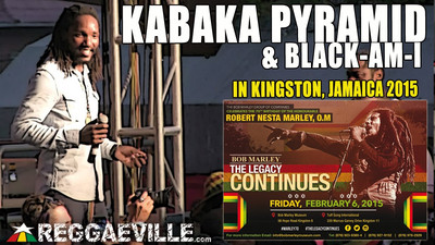 Kabaka Pyramid & Black Am I @ Bob Marley 70th Birthday Celebration in Jamaica