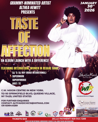 Althea Hewitt - Taste of Affection Album Launch 2026