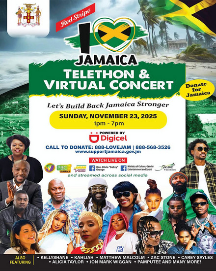 I Love Jamaica - Telethon & Virtual Concert 2025