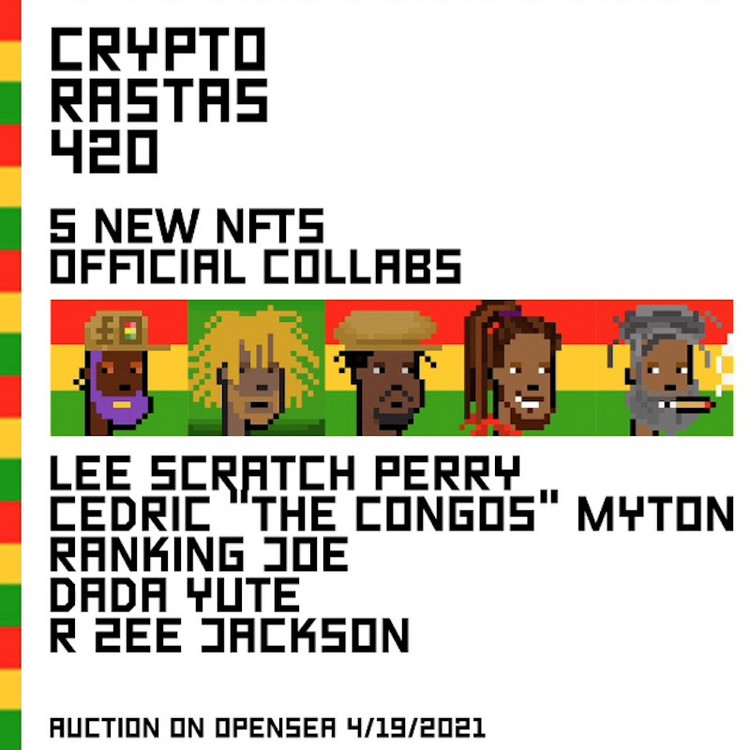 Dada Yute - CryptoRastas NFT Theme