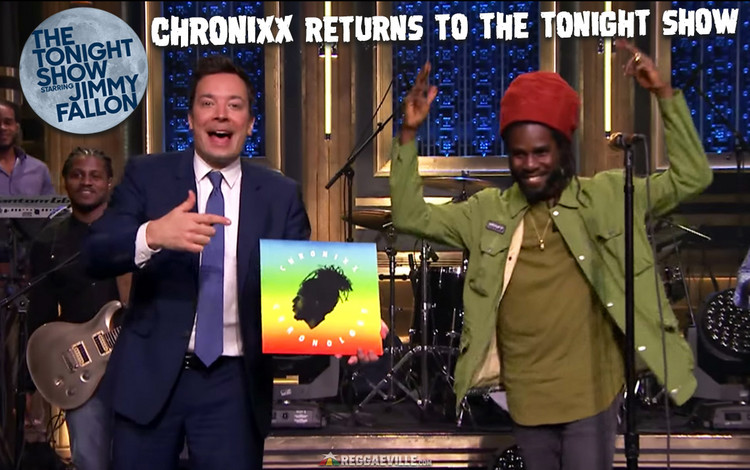 Chronixx performs Majesty/Likes @ Jimmy Fallon's The Tonight Show