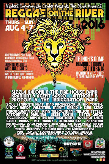 Reggae On The River 2016