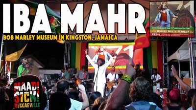 Iba Mahr @ Bob Marley's 71st Birthday Celebration in Kingston, Jamaica