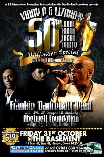 Frankie Paul 10/31/2014