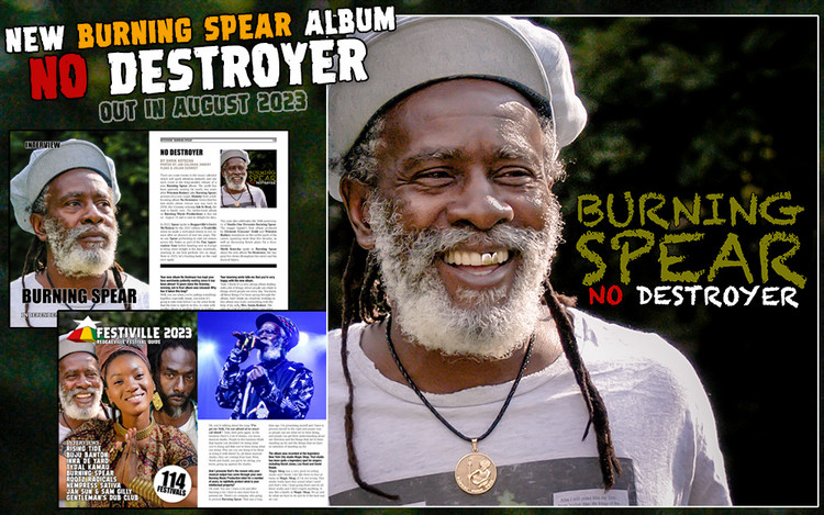 No Destroyer - New Burning Spear Album in August 2023