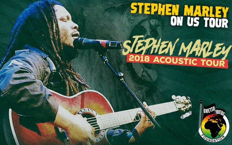 Stephen Marley Kicks Off Acoustic US-Tour 2018