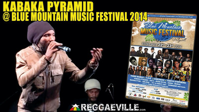Kabaka Pyramid @ Blue Mountain Music Festival 2014