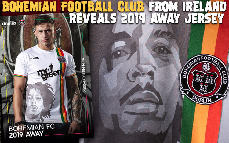 Bohemian Football Club Reveals New Bob Marley Jersey