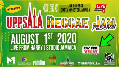 Uppsala Reggae Jam Festival 2020 - Live Stream (Pay-Per-View)