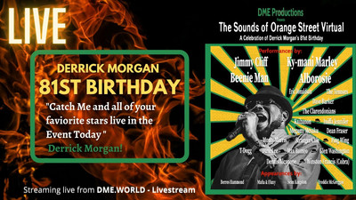 The Sounds of Orange Street - Celebrating Derrick Morgan's 81st Birthday (Live Stream)
