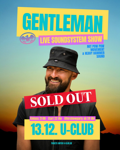 Gentleman in Wuppertal, Germany @ U-Club 2025