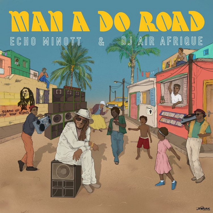 Echo Minott & DJ Afrique - Man A Do Road (Full Album)