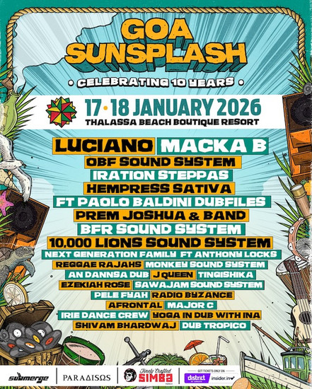 Goa Sunsplash 2026