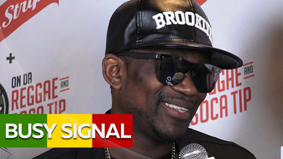 Interview with Busy Signal @ On Da Reggae & Soca Tip 2017