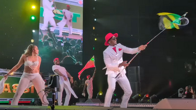 Mr. Vegas in Brooklyn, NY @ Reggae Fest Massive