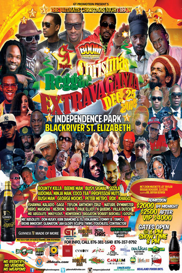 Christmas Reggae Extravaganza 2014