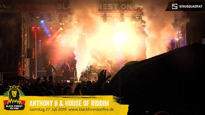 Anthony B & House of Riddim @ Black Forest on Fire 2019