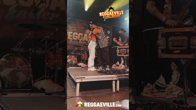 Sara Lugo joins Dub FX feat. Woodnote on stage in Munich, Germany @ Reggeville Easter Special 2024