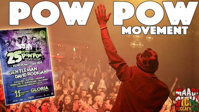 Pow Pow plays Chronixx, Protoje, Jesse Royal @ 25th Anniversary Show in Cologne, Germany