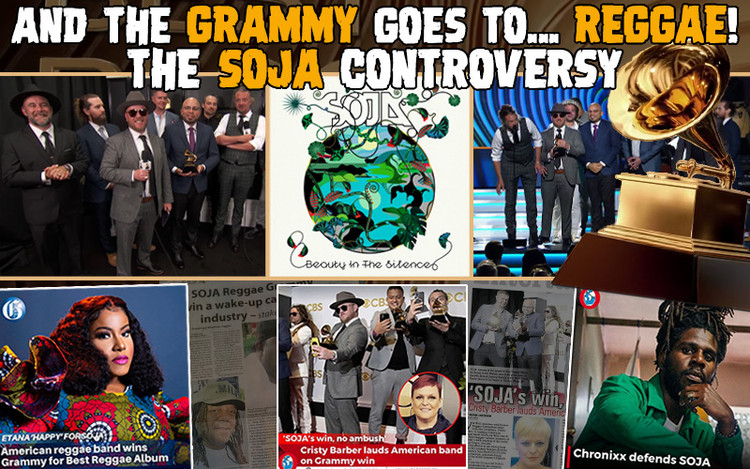 And the Grammy goes to... Reggae! The SOJA Controversy