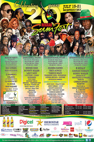 Reggae Sumfest 2012