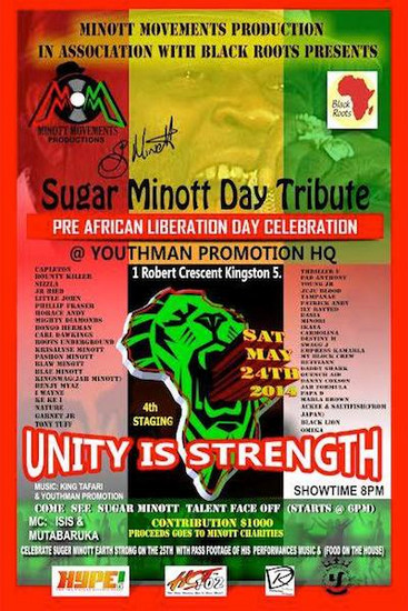 Sugar Minott Day Tribute 2014