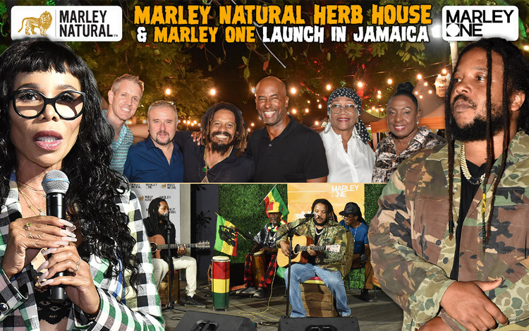 Marley Natural Herb House & Marley One Launch in Jamaica