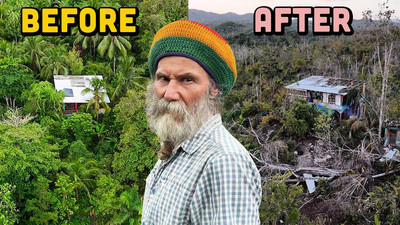 Ras Kitchen - Heartbreaking Damage & Glimmer of Hope @ Rastafari Herbal Gardens