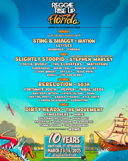 Reggae Rise Up - Florida 2025