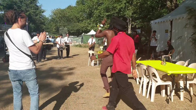 Samory I feat. ENR - Rasta Nuh Gangsta (Backstage) @ Bagnols Reggae Festival 2019
