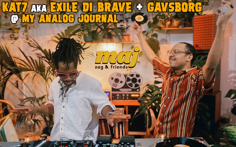 KAT7 aka Exile Di Brave + Gavsborg Deep Dive Into Reggae @ My Analog Journey