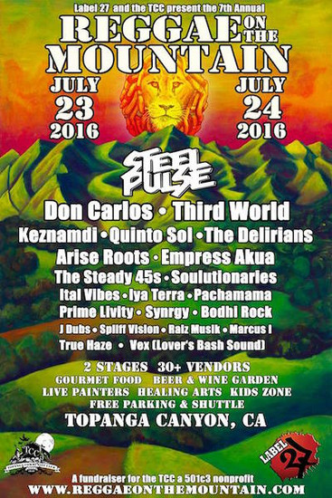 Reggae On The Mountain 2016