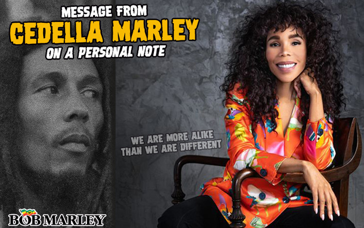 On A Personal Note... Message from Cedella Marley