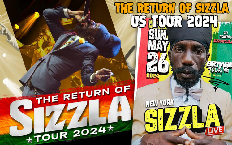 The Return of Sizzla - US Tour Dates 2024