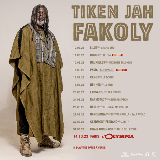 Tiken Jah Fakoly 3-30-2023