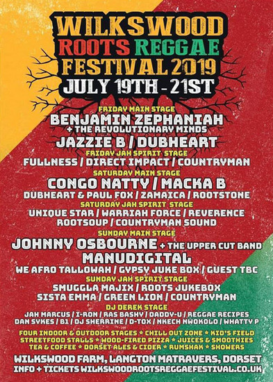 Wilkswood Roots Reggae Festival 2019