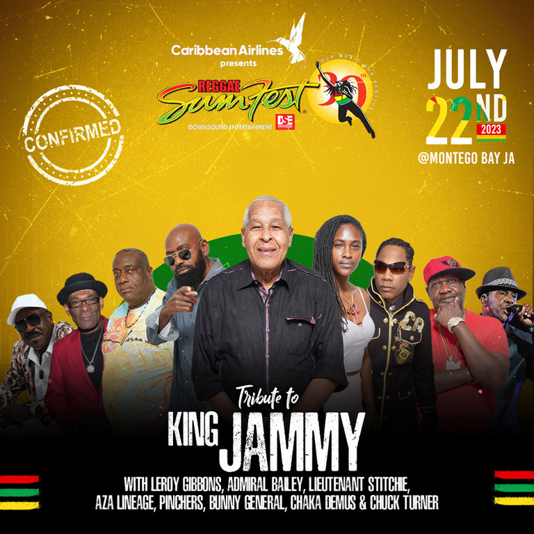Lineup Reggae Sumfest 2023