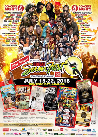 Reggae Sumfest 2018