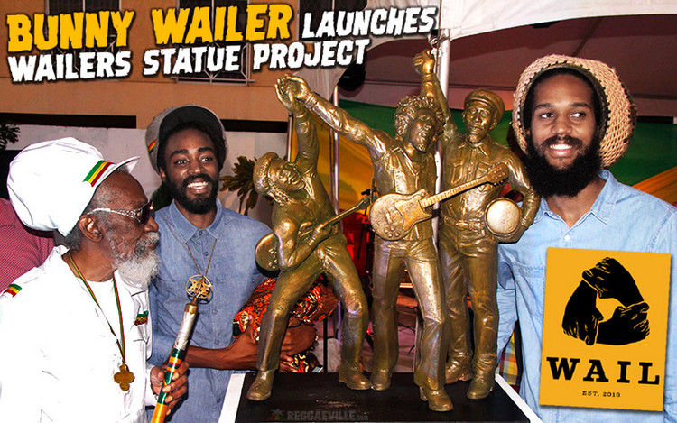 Bunny Wailer Launches The Wailers Statue Project