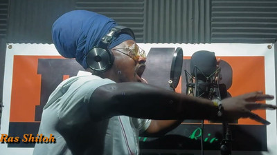 Ras Shiloh - Unto Zion @ RMR Records Jamaica