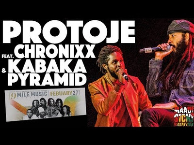Protoje, Chronixx & Kabaka Pyramid - Kingston Be Wise @ 9 Mile Music Festival in Miami, FL, USA