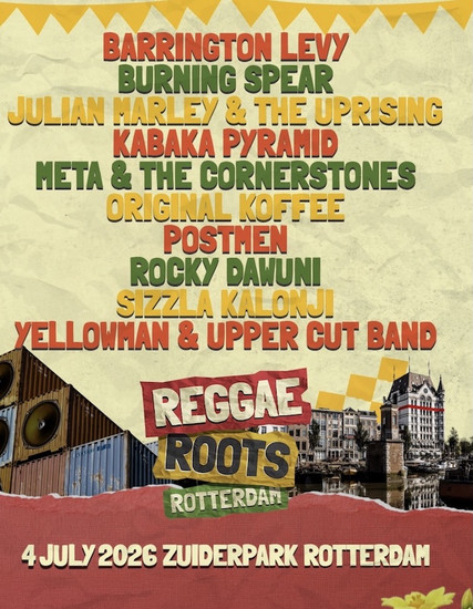 Reggae Roots Rotterdam 2026
