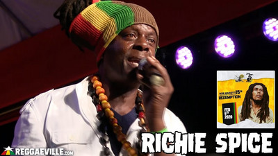 Richie Spice @ Bob Marley 75th Earthstrong Celebration in Kingston, Jamaica