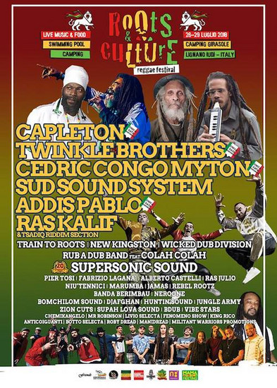 Roots & Culture Reggae Festival 2018