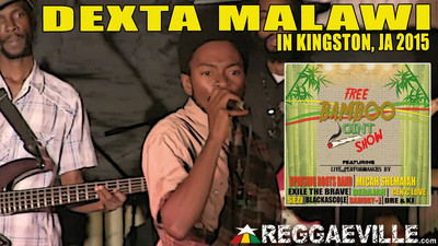 Dexta Malawi @ Free Bamboo Joint Show in Kingston, Jamaica
