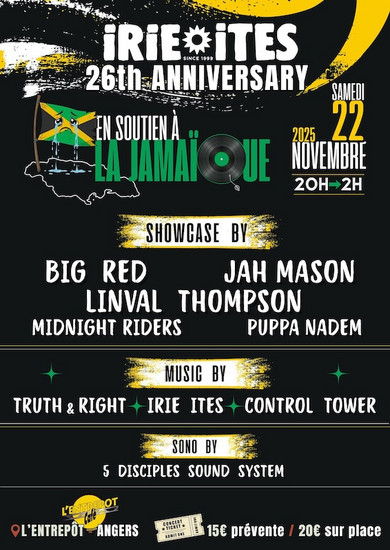 Irie Ites 26th Anniversary 2025
