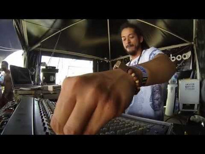 Ackboo feat. MC Green Cross @ Dour Festival 2015