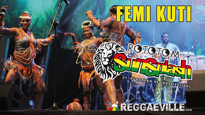 Femi Kuti @ Rototom Sunsplash 2014
