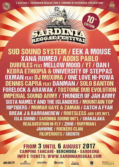 Sardinia Reggae Festival 2017