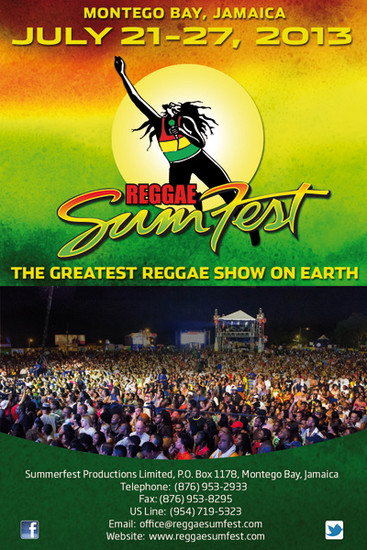 Reggae Sumfest 2013